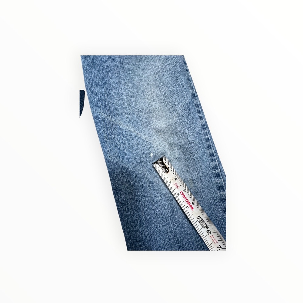 St. John's Bay Jeans Womens 18 Blue Stretch Straight Leg High Rise Denim Pants - Picture 9 of 12